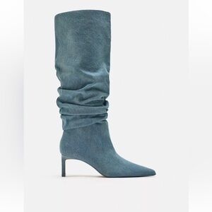 Zara Stylish Blue Women's Boots